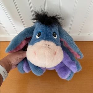 Eeyore stuffy with playable recorded sayings & moving ears